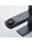 Смеситель для умывальника чёрный Wezer PRO1-02