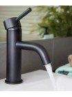 Смеситель для умывальника чёрный Wezer EKO1C-01-BLACK 