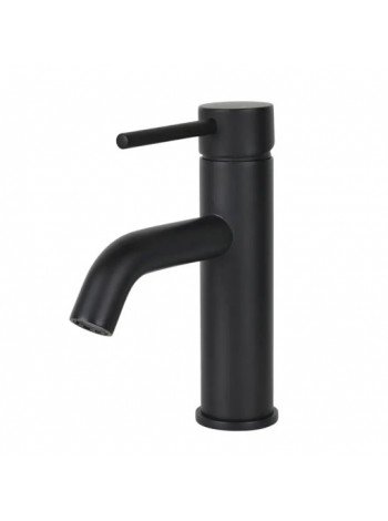 Смеситель для умывальника чёрный Wezer EKO1C-01-BLACK 