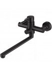 Смеситель для ванны чёрный из нержавеющей стали Wezer EKO7-01-BLACK