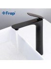 Високий Змішувач для умивальника Frap F1052-57 чорний