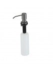 Врізний Дозатор для миючого засобу Frap F408-9 збройова сталь