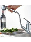Змішувач з висувним зливом Frap F6002