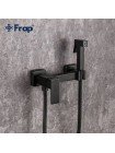 Frap F7504-6 Змішувач з гігенічним душем чёрный
