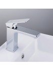 Смеситель для умывальника латунный с коротким изливом GAPPO G1018 хром