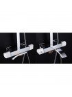 Gappo Душевая система из латуни с термостатом G2407-50 белый хром