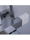 Gappo Душевая система из латуни с термостатом G2407-50 белый хром