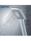 Лійка для душу 3х функціональна Gappo G27 квадратна біла
