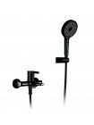 GAPPO Смеситель в ванную чёрного цвета G3203-6