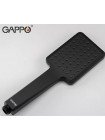 GAPPO Чорний Змішувач у ванну з душем Jakob G3207 хром