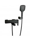 GAPPO Смеситель в ванную чёрного цвета  G3217-6