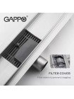 GAPPO G84007-3 Трап душовий з нержавіючої сталі 70*400мм