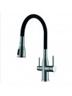 Гибкий Смеситель на кухню с краном для питьевой воды Koer KI-72024-02 KR5011