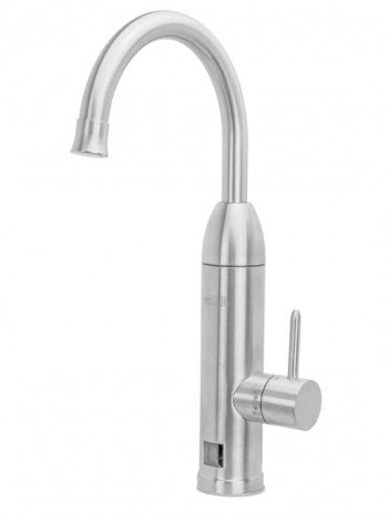 Проточный кран водонагреватель для кухни из нержавейки Wezer SDS-C04T