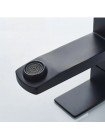 Змішувач для умивальника чорний Wezer PRO1-02