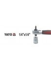 Тріскачка 72 зубця 1/4 136 мм Yato YT-0331