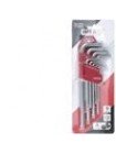 Набор ключей Torx длинные 9 предметов T10-T50 Yato YT-0512