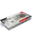 Набор колпачковых замкнутых полусферичных гаек М3-М10 из 150 предметов Yato YT-06775
