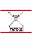 Ключ балонний хрестової посилений 17 х 19 х 21 мм x 1/2 Yato YT-0801