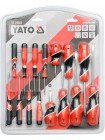 Набор отвёрток крестовых, плоских, Torx Yato YT-25981