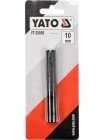 Просечка круглых 10мм отверстий в резине и коже Yato YT-35858