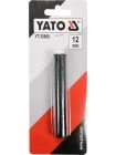 Ручная просечка 12 мм для круглых отверстий в коже Yato YT-35860