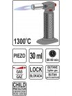 Газовая горелка с пьезоподжигом Yato YT-36700