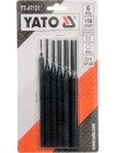 Набір стержнів для вибивання в металі штифтів і втулок (1,5-8 мм) Yato YT-47121