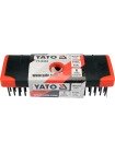 Проволочная шестирядная щетка по металлу 6 шт Yato YT-6334