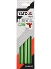 Клейові стрижні 11,2x200 мм 5SZT ЗЕЛЕНИЙ Yato YT-82436