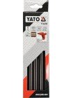 Клейові стрижні 11,2x200 мм 5 шт КОРИЧНЕВИЙ Yato YT-82439