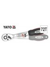 Тріскачка 72 зубця 3/8 200 мм Yato YT-0317