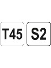 Torx ключ ручка T45 Yato YT-05610
