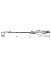 Щипці до затискним хомутів з тросом Yato YT-0653