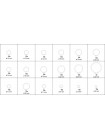 Набор из 225 внешних и внутренних пружинных стопорных колец 6-32мм Yato YT-06882