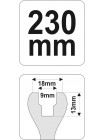 Съемник крепежа обивки 230 мм Yato YT-0841