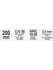 Клещи строительные 200 мм Yato YT-2052