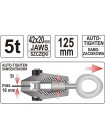 Зажим для листового металла до 16 мм Yato YT-2542