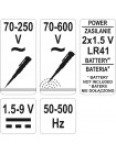 Тестер напряжения 70-250V Yato YT-2864