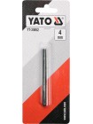 Просекатель для кожи и резины 4мм Yato YT-35852