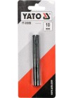 Просечка круглых 10мм отверстий в резине и коже Yato YT-35858
