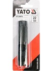 Кольцевой просекатель круглых отверстий 22 мм Yato YT-35870