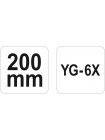 Профессиональные кусачки попугайчики для откусывания плитки 200 мм Yato YT-37164