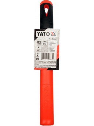 Ручна чотирирядний щітка по металу з дроту 4 шт Yato YT-6332