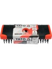 Дротова шестирядная щітка по металу 6 шт Yato YT-6334