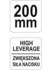 Плоскогубці універсальні 200 мм Yato YT-6582