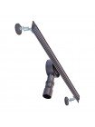 Трап для душу 70 см з комбінованим затвором MIXXUS DRAIN-05-70-SLIM MI6170 чорний