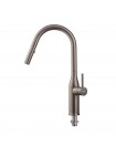 Смеситель для кухни KOER KI-70004-07 SUS304 с вытяжным изливом KR3387 графит