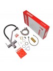 Смеситель для кухни с подключением к фильтру KOER KB-72006-01 KR3379 хром-чёрный