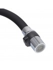 Смеситель для кухни с подключением к фильтру KOER KB-72006-01 KR3379 хром-чёрный